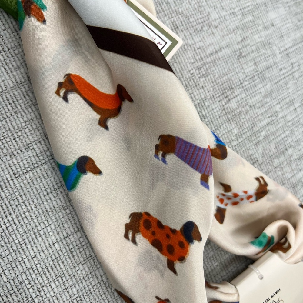 Dachshund Doxie Scarf by Piper K
